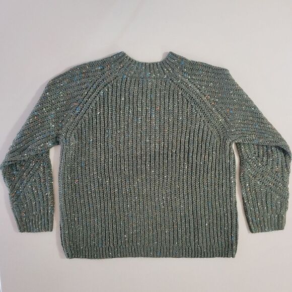 Talbots Women's Shaker Stitch Tweed Pullover Sweater - Picture 13 of 14